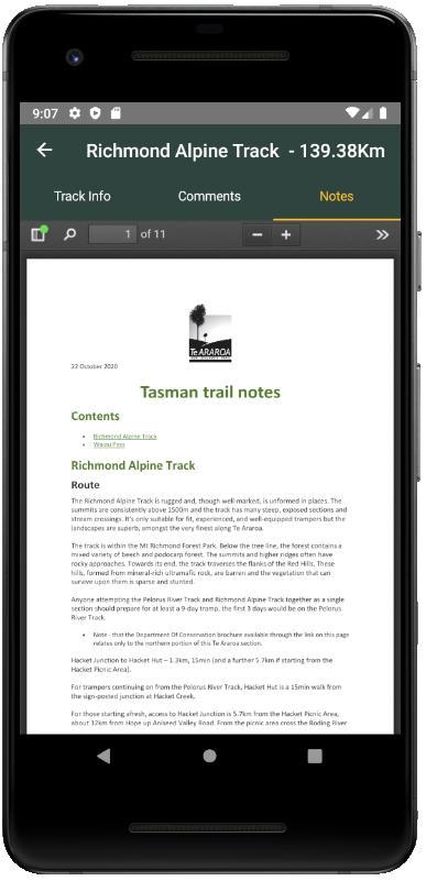 Te Araroa - The Trail App screenshot image 3_Popularmodapk.com