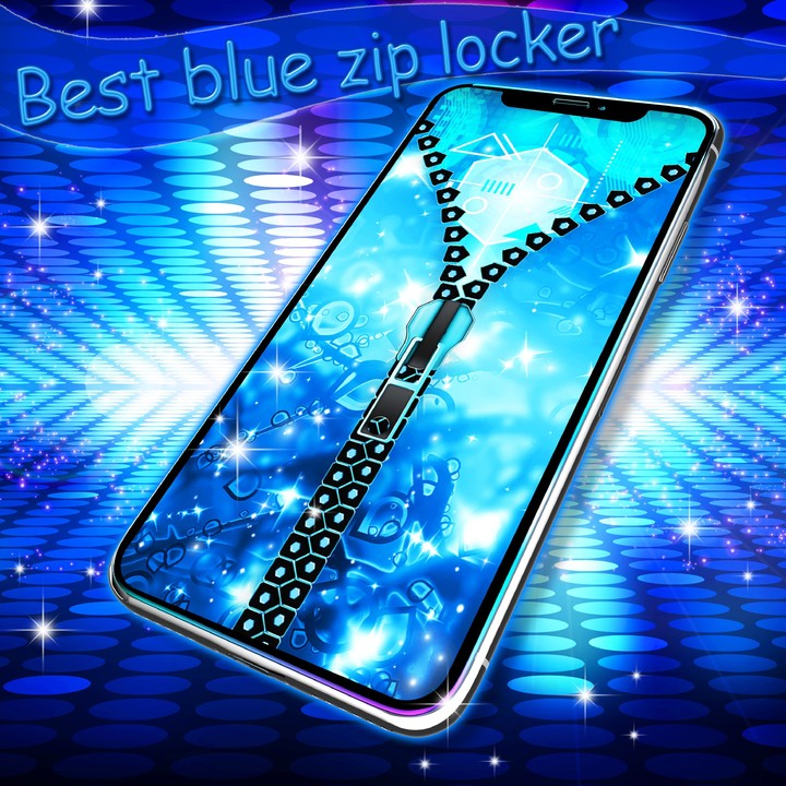 Best blue zip locker screenshot image 4_Popularmodapk.com