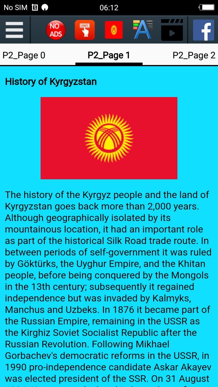 History of Kyrgyzstan screenshot image 3_Popularmodapk.com