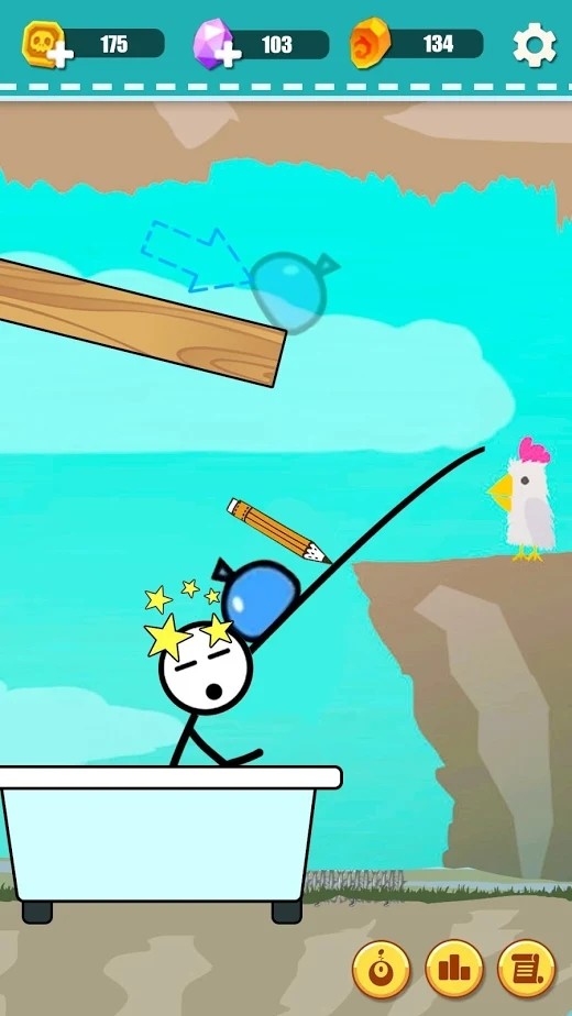 划线游戏之整蛊球破解版<span>(mod)</span> screenshot image 2_Popularmodapk.com