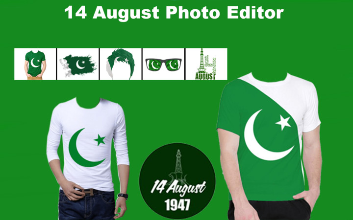 14 August Photo Editor - Pakistan Independence Day screenshot image 2_Popularmodapk.com