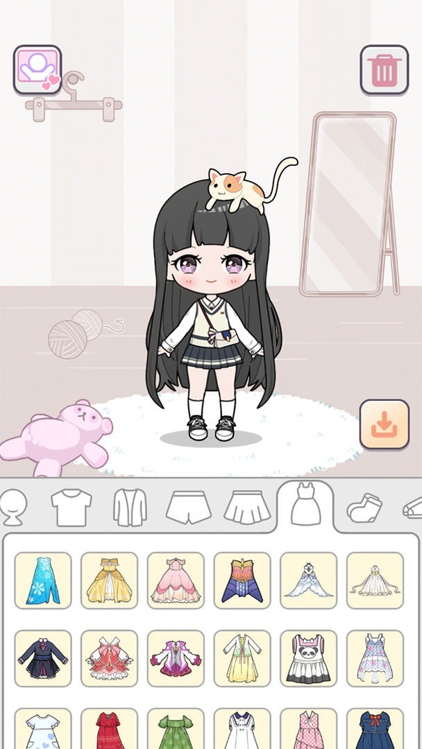 装扮时尚娃娃(AD Remove-Free Rewards) screenshot image 3_Popularmodapk.com