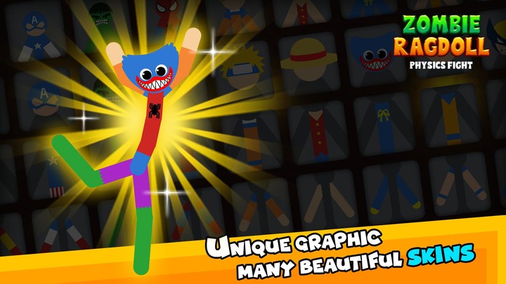 Zombie Ragdoll Physics Fight screenshot image 4_Popularmodapk.com