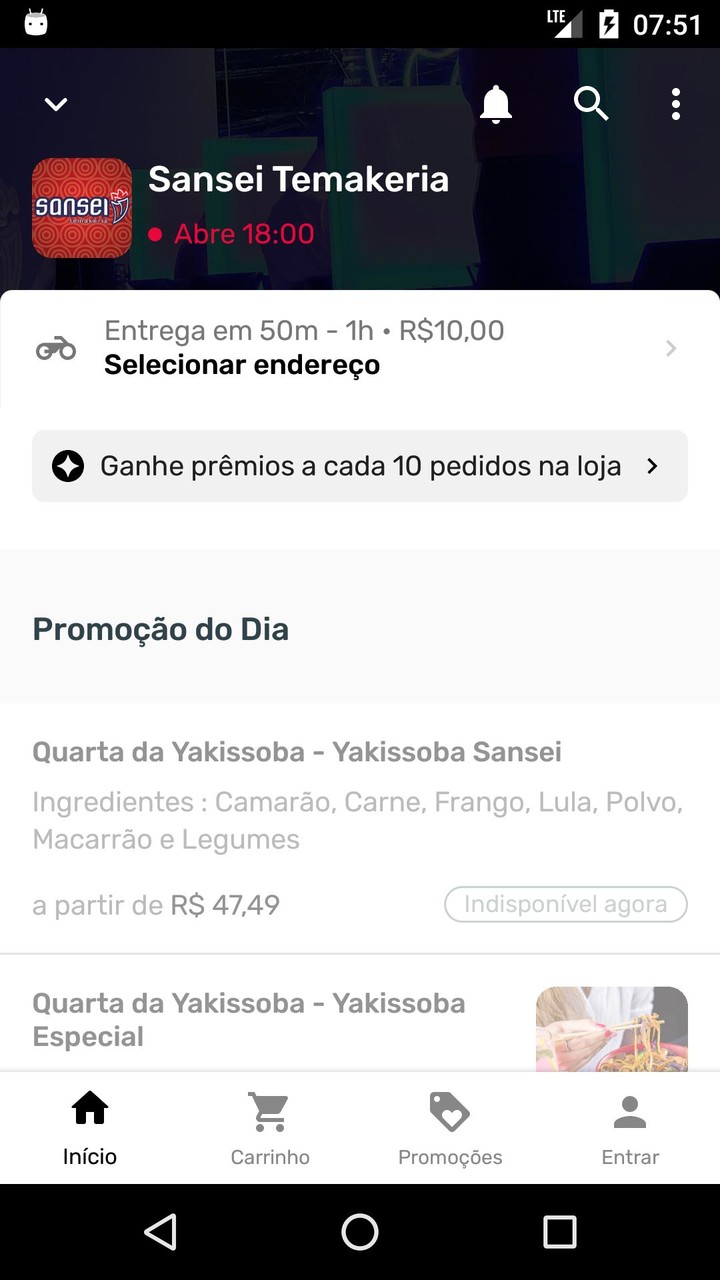 Sansei Temakeria screenshot image 6_Popularmodapk.com