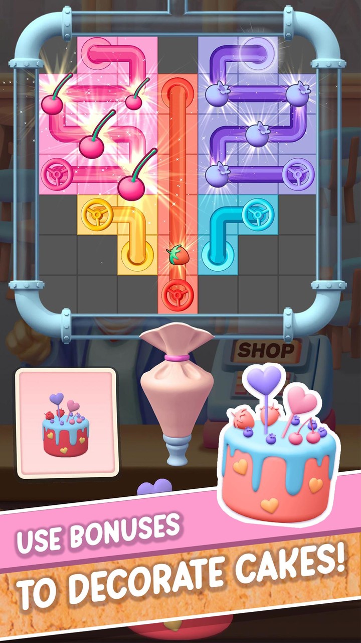 Cake Bakery Puzzle screenshot image 2_Popularmodapk.com