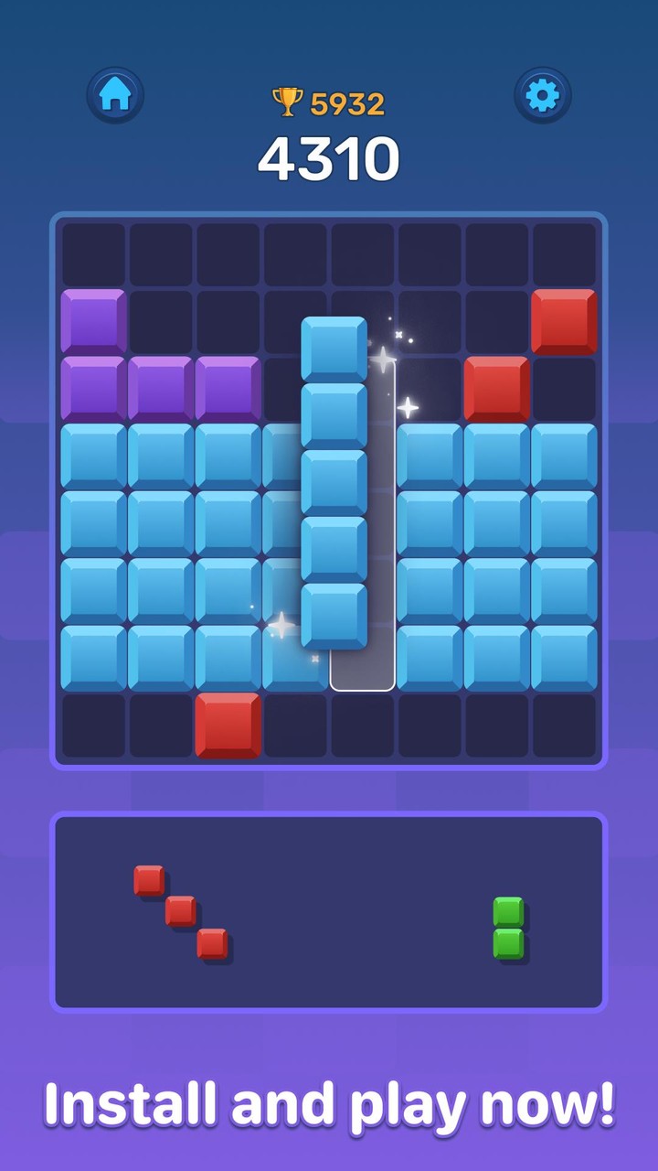 Boom Blocks Classic Puzzle screenshot image 4_Popularmodapk.com