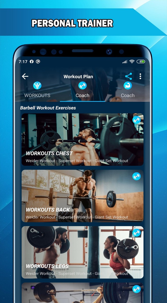 Barbell Workout - Routines screenshot image 10_Popularmodapk.com