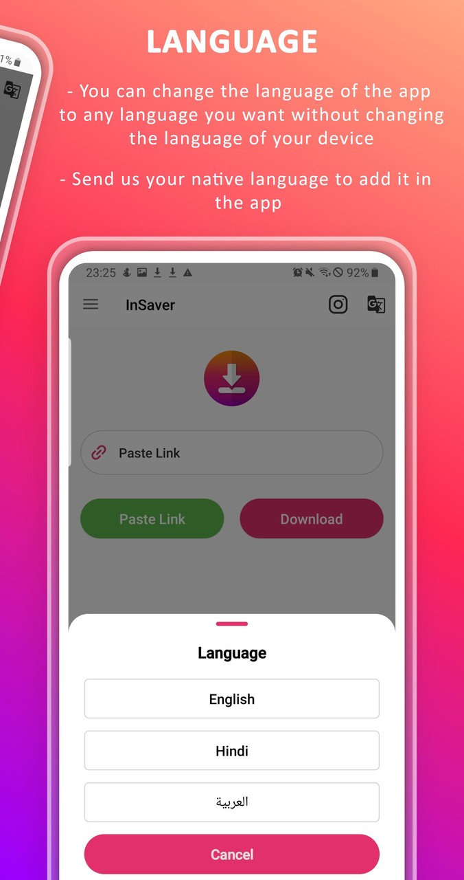 InSaver - Photo & Video Downloader for Instagram screenshot image 16_Popularmodapk.com