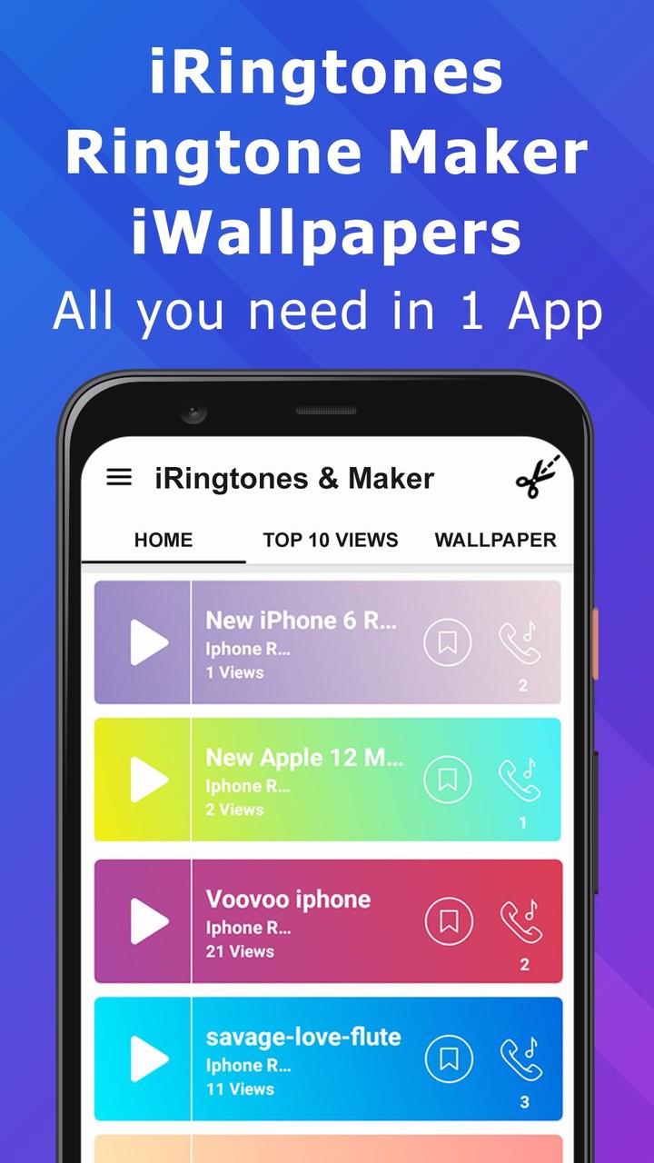 Ringtones for IphonE - Mp3 screenshot image 6_Popularmodapk.com