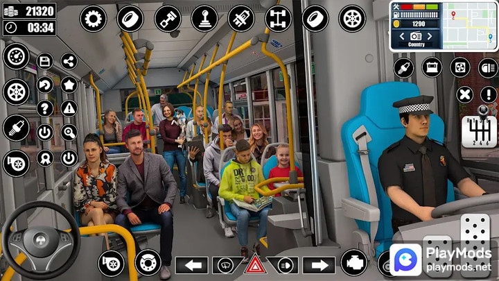 Coach Bus Driving Simulator<span>(Speed change)</span> screenshot image 4_Popularmodapk.com