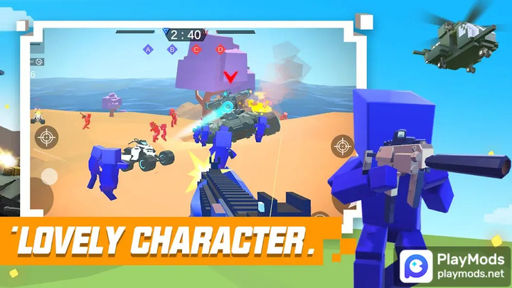 Pixel World:FPS Shoot Game<span>(Unlimited Money)</span> screenshot image 4_Popularmodapk.com