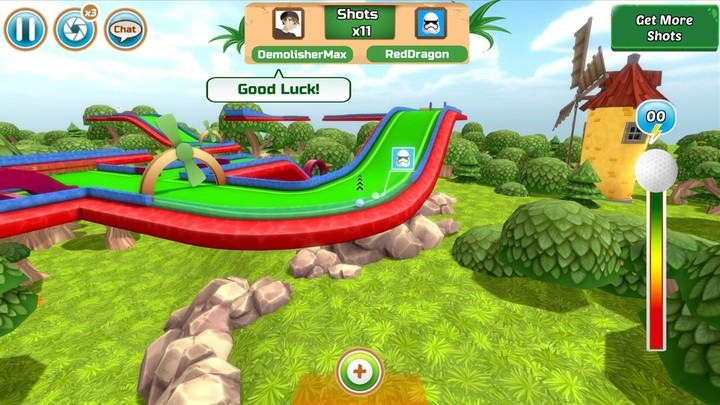 Mini Golf Rival Cartoon Forest screenshot image 1_Popularmodapk.com