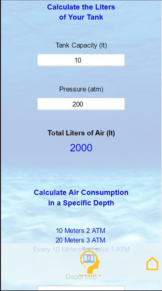 Oxygen Cylinder Autonomy for Diving and First Aid screenshot image 10_Popularmodapk.com