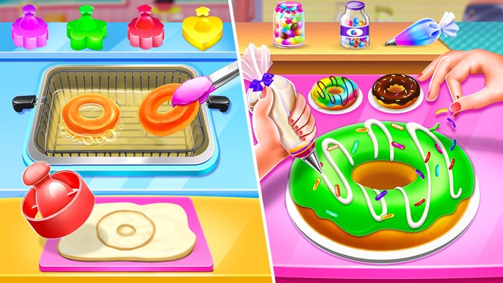 Sweet Bakery - Girls Cake Game screenshot image 3_Popularmodapk.com