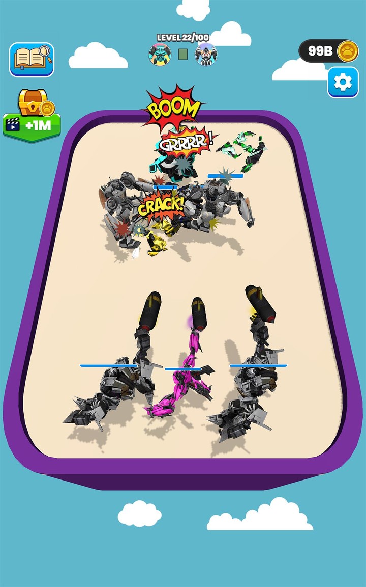 Merge Master: Robot Action Car screenshot image 14_Popularmodapk.com