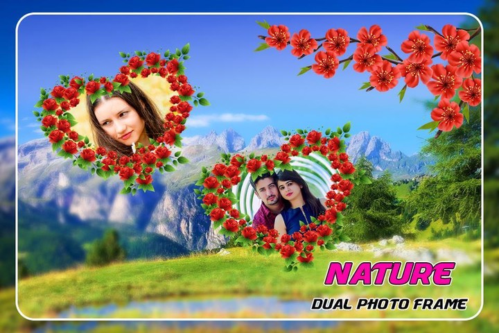 Nature Dual Photo Frame screenshot image 4_Popularmodapk.com