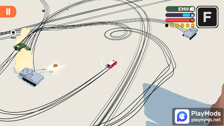 Drift Away: Bandit Chase<span>(No ads)</span> screenshot image 5_Popularmodapk.com