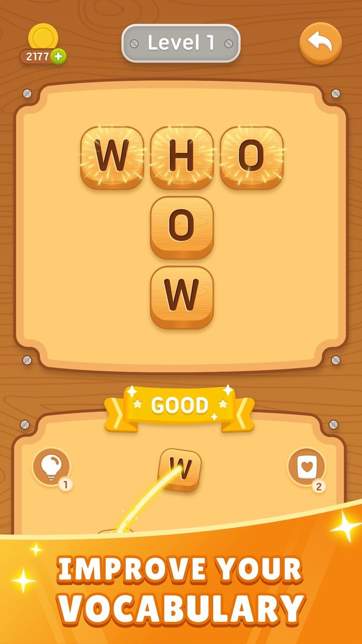 Connect Word - Fun CrossPuzzle screenshot image 1_Popularmodapk.com