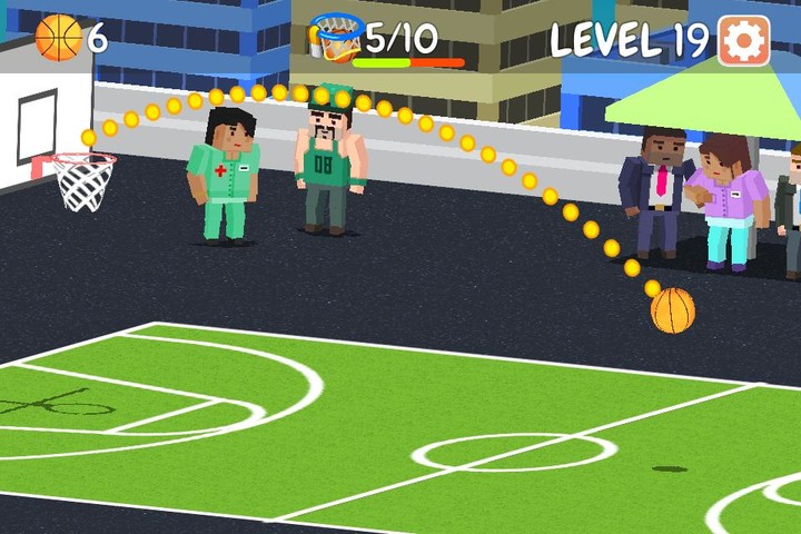 Basketball Hoops Challenge screenshot image 4_Popularmodapk.com