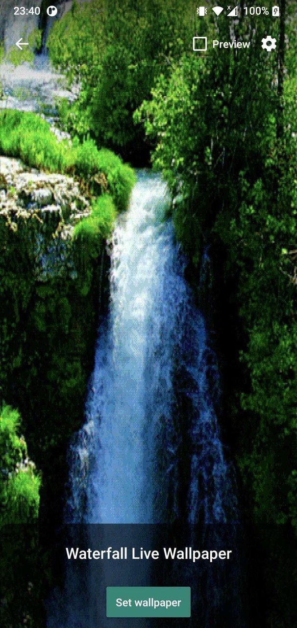 Waterfall Live Wallpaper Sound screenshot image 5_Popularmodapk.com
