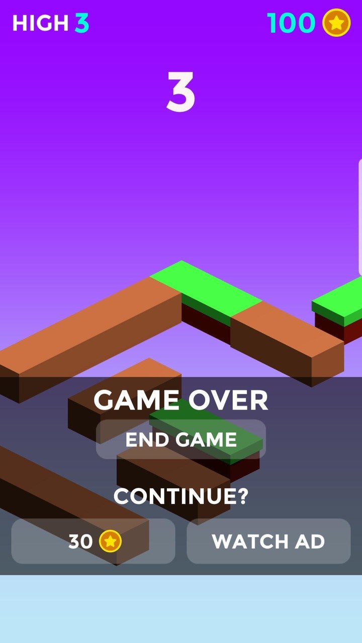 Pixel Runner: Swing Bridge screenshot image 2_Popularmodapk.com