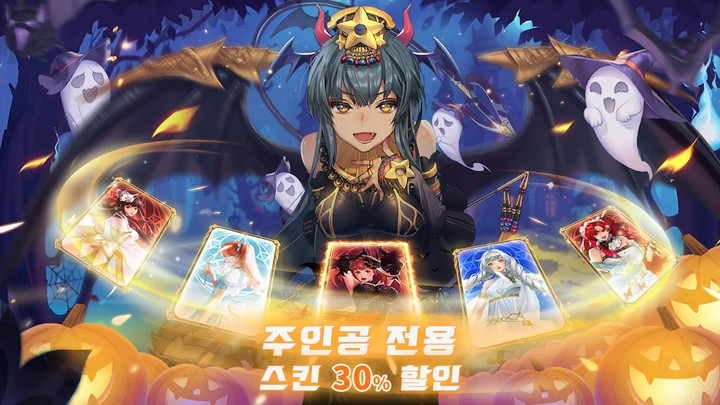 IDLE ANGELS : 여신전쟁<span>(Unlimited money)</span> screenshot image 2_Popularmodapk.com