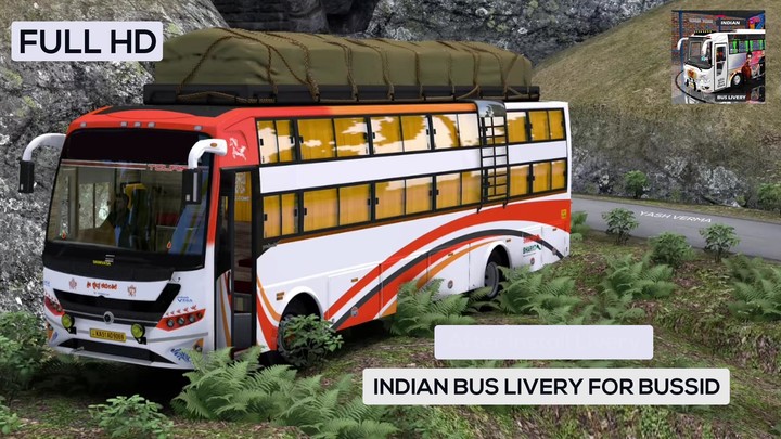 Bussid Indian Bus Livery 4K screenshot image 4_Popularmodapk.com