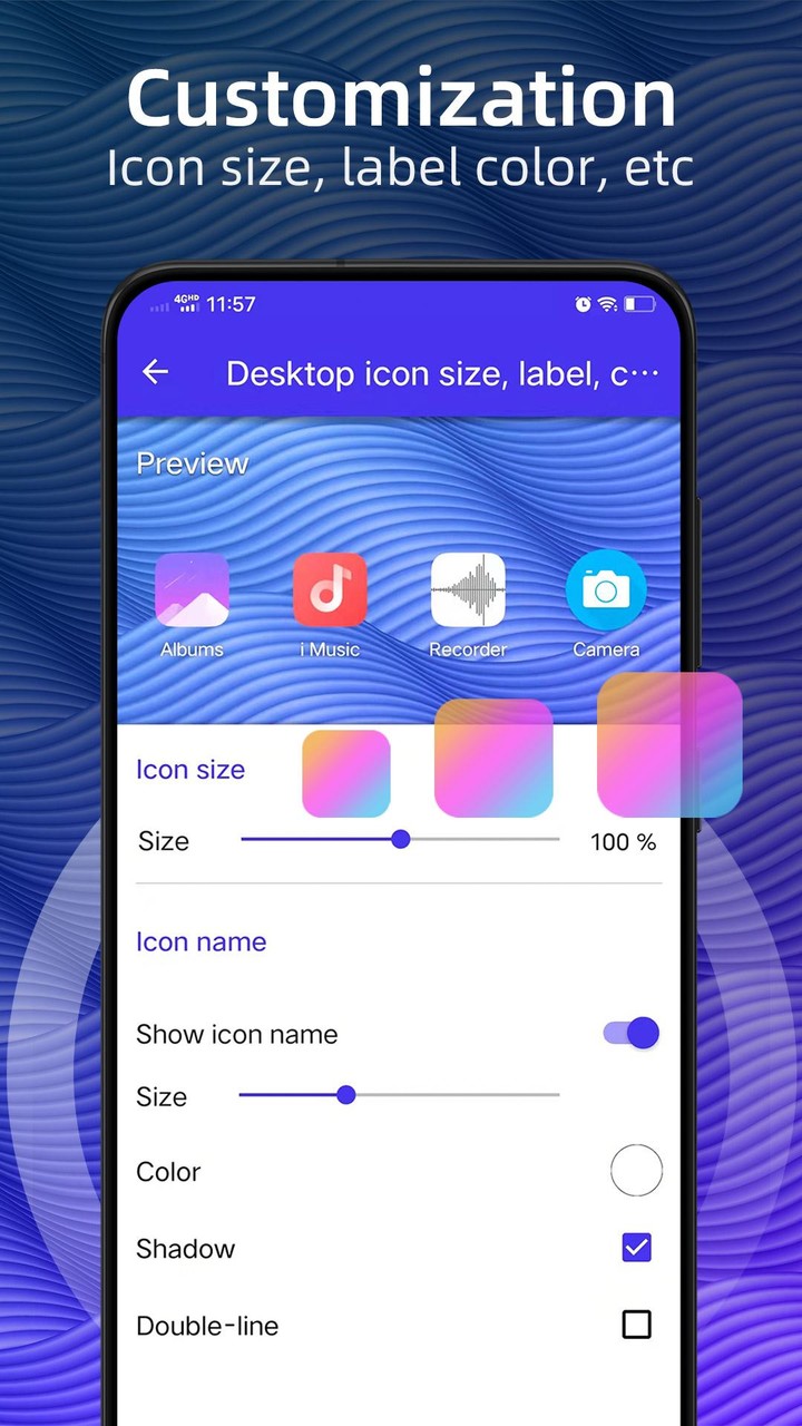 Pie Launcher version 2022 screenshot image 5_Popularmodapk.com
