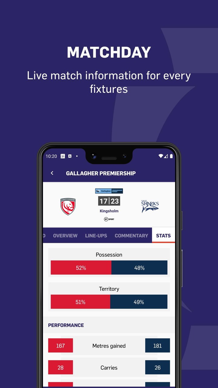 Premiership Rugby screenshot image 3_Popularmodapk.com
