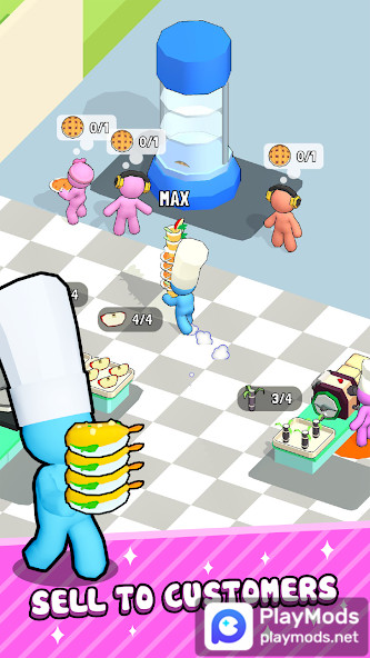 Kitchen Fever: Food Tycoon<span>(AD Remove-Free Rewards)</span> screenshot image 3_Popularmodapk.com