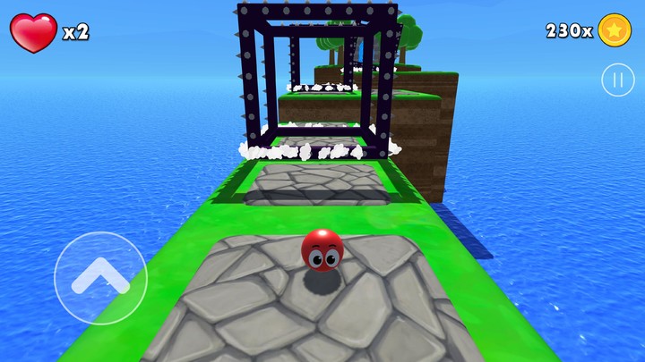 Red Ball 3D World: Bounce Ball screenshot image 3_Popularmodapk.com