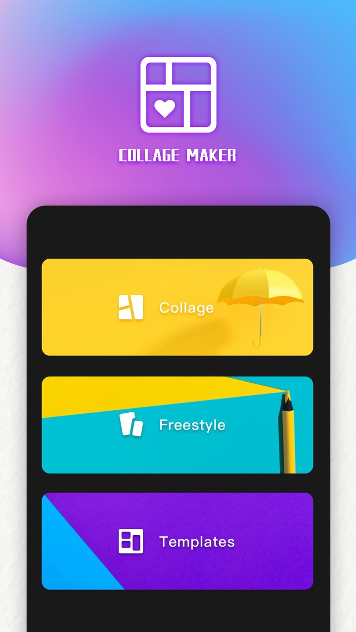Photo Collage Maker screenshot image 1_Popularmodapk.com