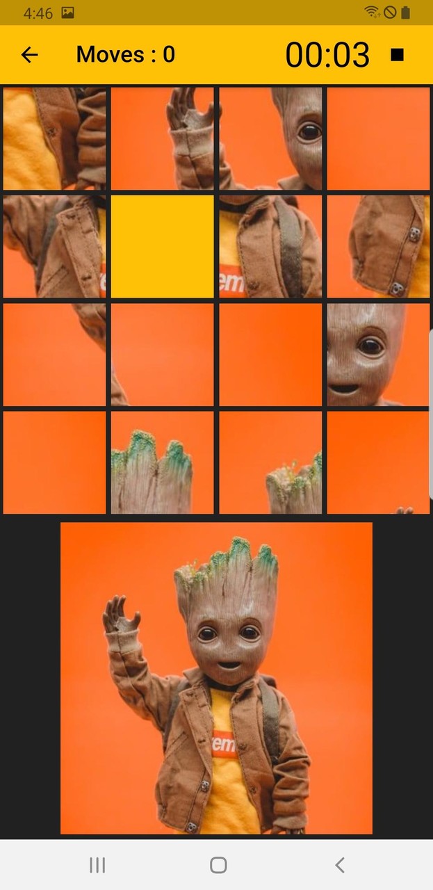 Groot Slide Puzzle screenshot image 5_Popularmodapk.com