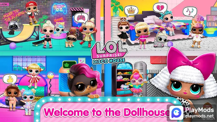 l.o.l. surprise! disco house – collect cute dolls<span>(Unlimited Diamond)</span> screenshot image 4_Popularmodapk.com