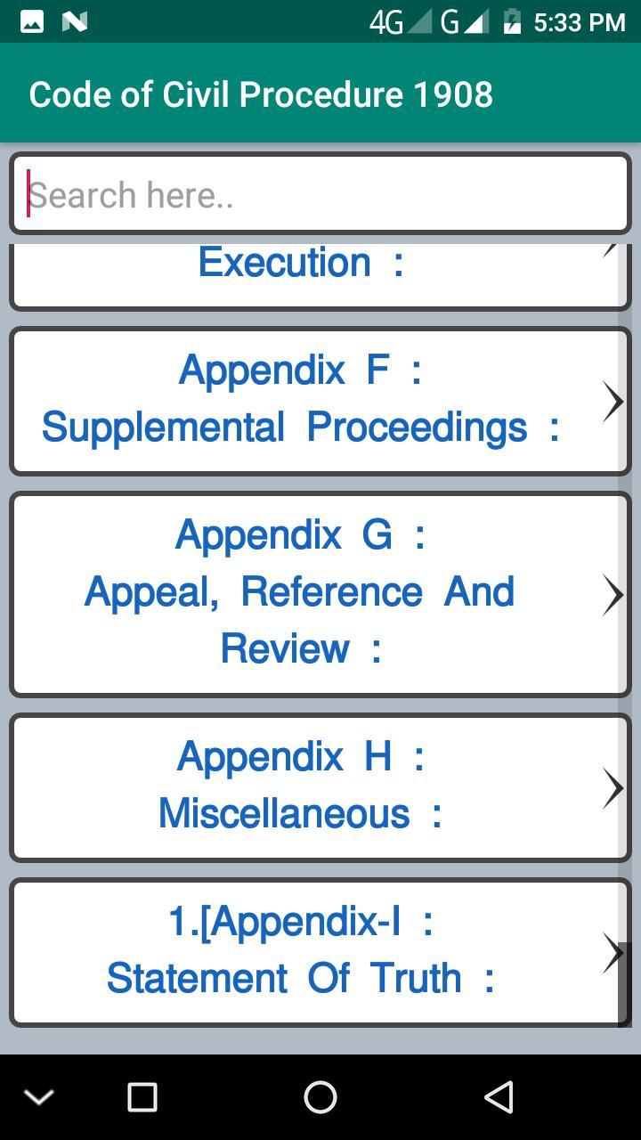 CPC - Civil Procedure Code screenshot image 19_Popularmodapk.com
