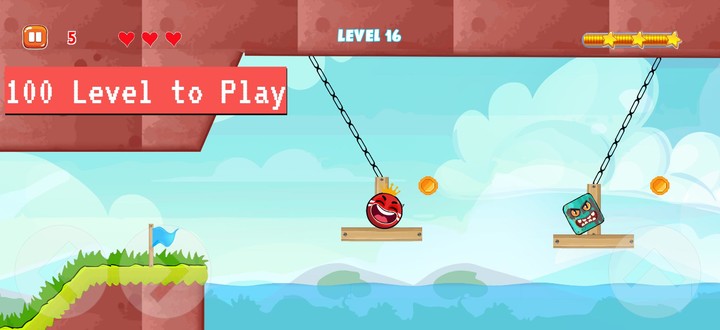 Bounce Ball 4: Red Season 4 screenshot image 1_Popularmodapk.com