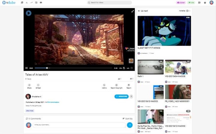 Vdube -Upload Video, Music, Stream, Go Live, Share screenshot image 18_Popularmodapk.com