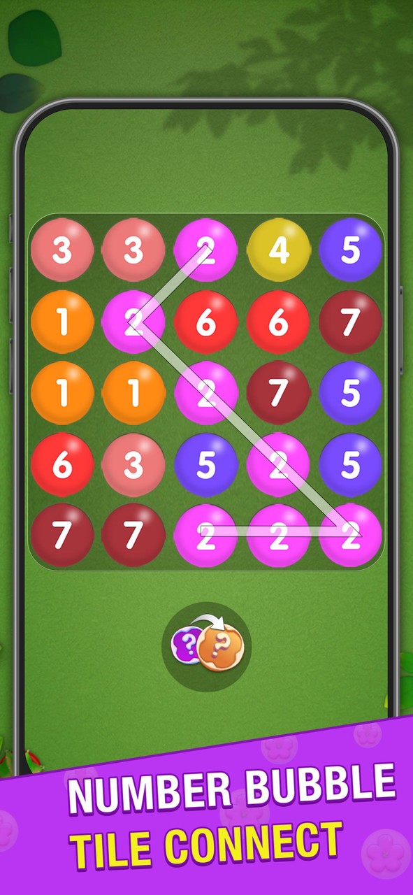 Number Bubble Tile Connect screenshot image 3_Popularmodapk.com