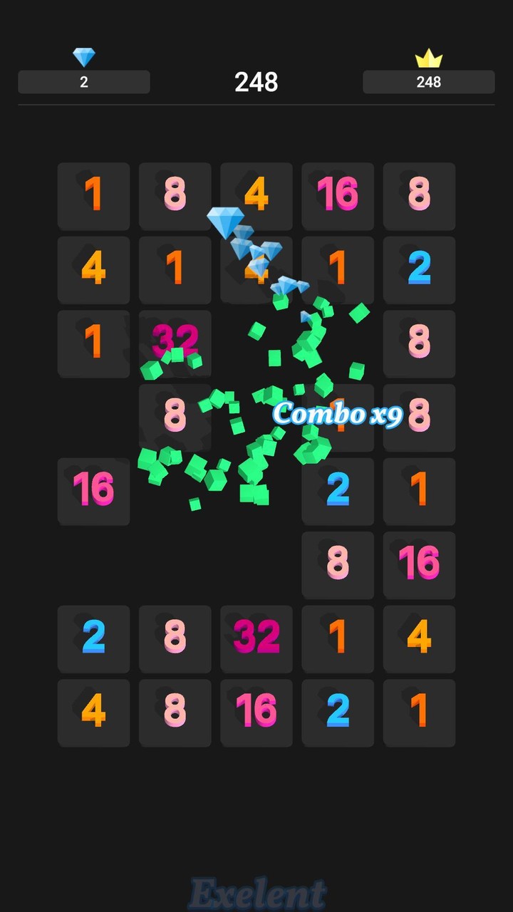 1124 Number Link Game screenshot image 2_Popularmodapk.com