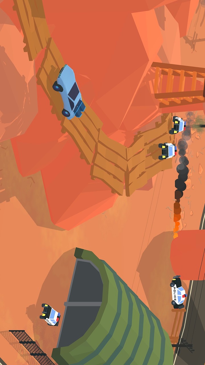 Smash racing: drive from cops, make an epic crash!(Paid for free) screenshot image 17_Popularmodapk.com