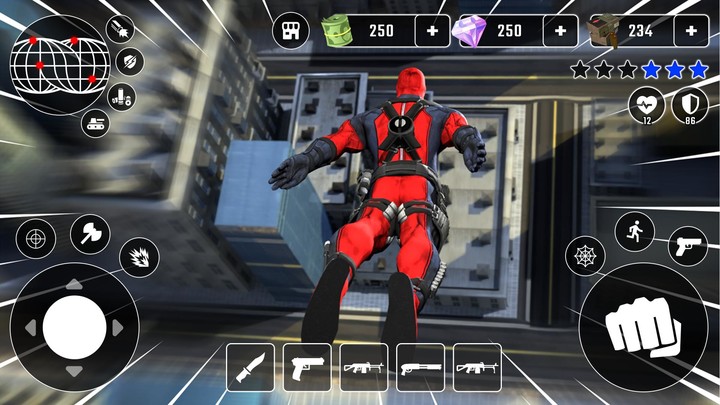 Super Hero Robot Speed 3D Game screenshot image 5_Popularmodapk.com