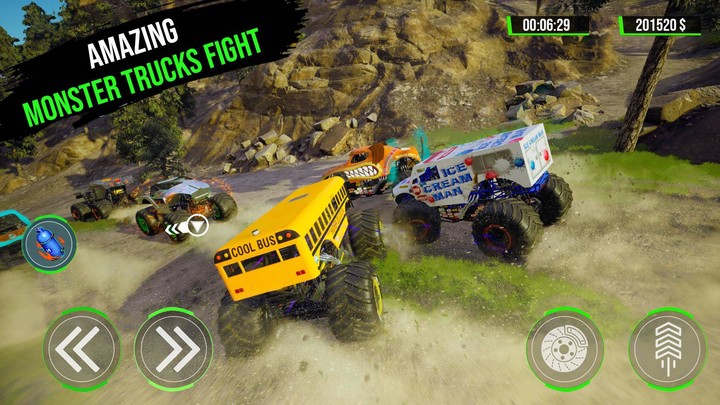 Real Monster Truck Crash Derby screenshot image 1_Popularmodapk.com
