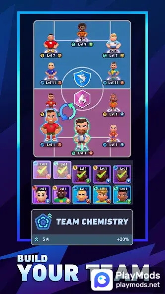 AFK Football: RPG Soccer Games<span>(Unlimited Money)</span> screenshot image 3_Popularmodapk.com