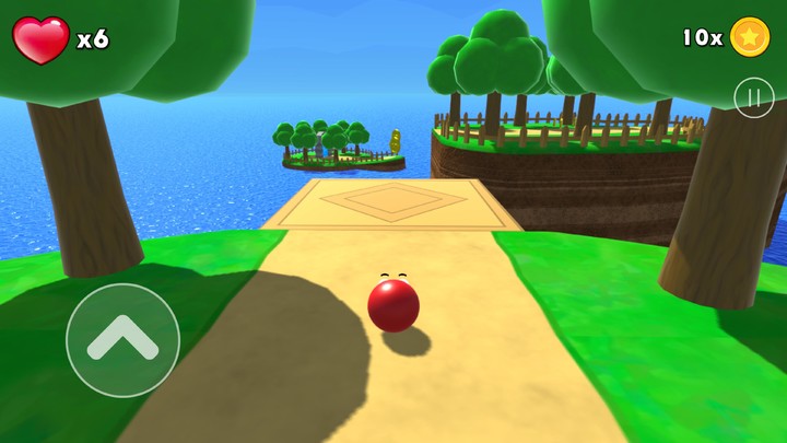 Red Ball 3D World: Bounce Ball screenshot image 1_Popularmodapk.com