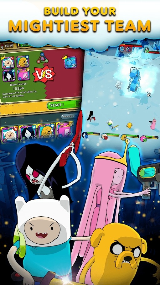 Adventure Time Heroes screenshot image 3_Popularmodapk.com