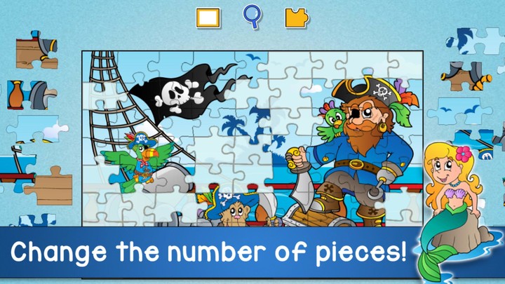 Kids Animals Jigsaw Puzzles screenshot image 2_Popularmodapk.com