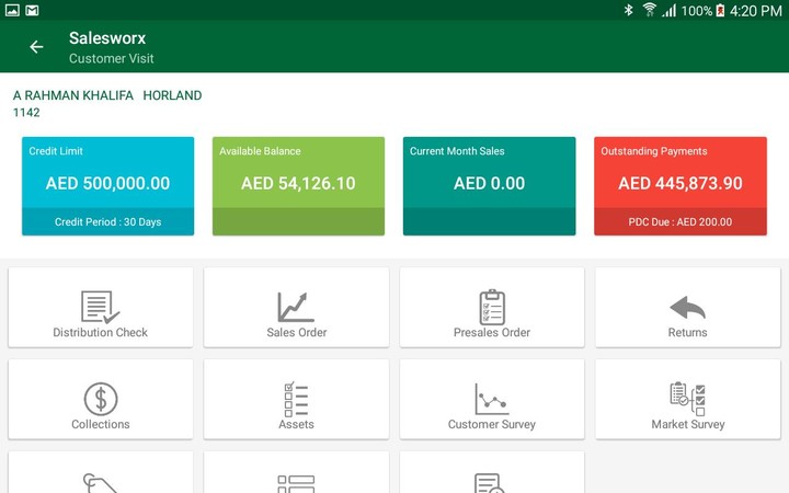 SalesWorx - FSA screenshot image 5_Popularmodapk.com