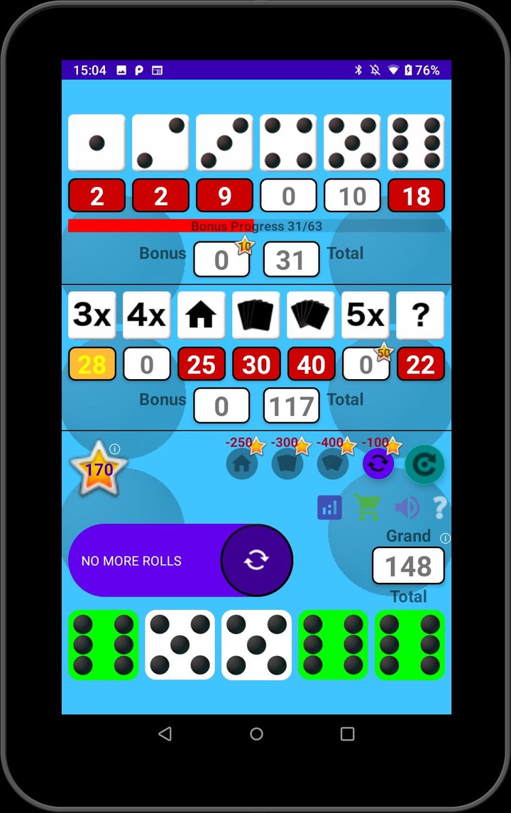 Five Dice Stars screenshot image 2_Popularmodapk.com