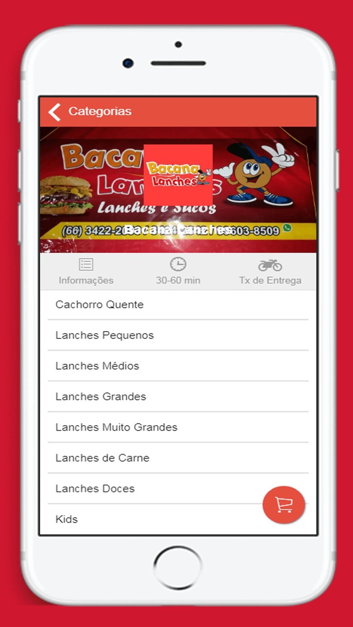 Bacana Lanches screenshot image 3_Popularmodapk.com