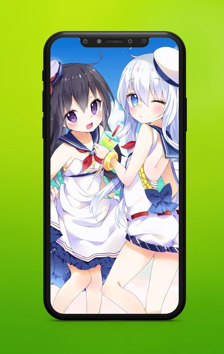 Anime Wallpaper Girl Rain screenshot image 1_Popularmodapk.com